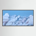 Pastel Clouds Canvas Print - Abstract Wall Art for Calm Home Decor, Framed or Unframed Cloud Painting Print