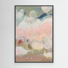 Abstract Pastel Art Print – Soft Minimalist Wall Art, Contemporary Neutral Abstract Print, Modern Home Decor