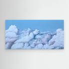 Pastel Clouds Canvas Print - Abstract Wall Art for Calm Home Decor, Framed or Unframed Cloud Painting Print