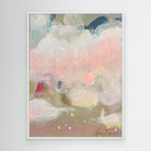 Abstract Pastel Art Print – Soft Minimalist Wall Art, Contemporary Neutral Abstract Print for Modern Home Decor