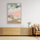 Abstract Pastel Art Print – Soft Minimalist Wall Art, Contemporary Neutral Abstract Print, Modern Home Decor